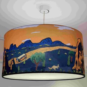 BK  Pendant Drum Light Shade 610 x 310mm -  -
