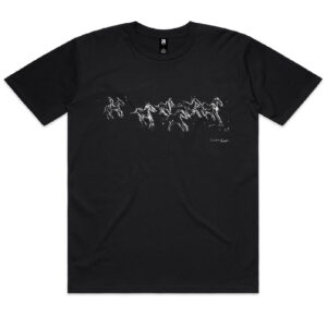 Lance James Adult Brumbies black t-shirt -  -