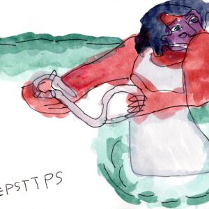 Tugboat Man - Works On Paper - Conway Ginger